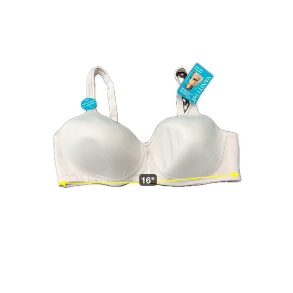 Body Caress Full Coverage Wireless Bra Sheer Quartz Sz 40D Lounge Intimate NWT - Picture 8 of 10
